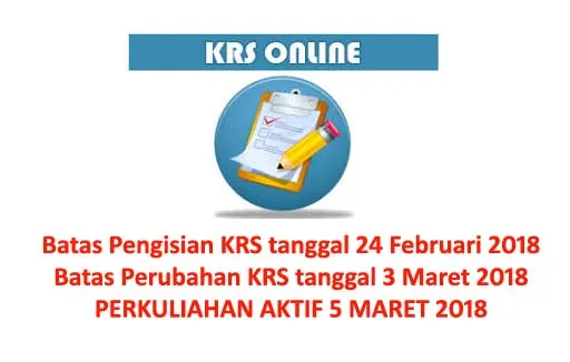 Proses Pengisian KRS