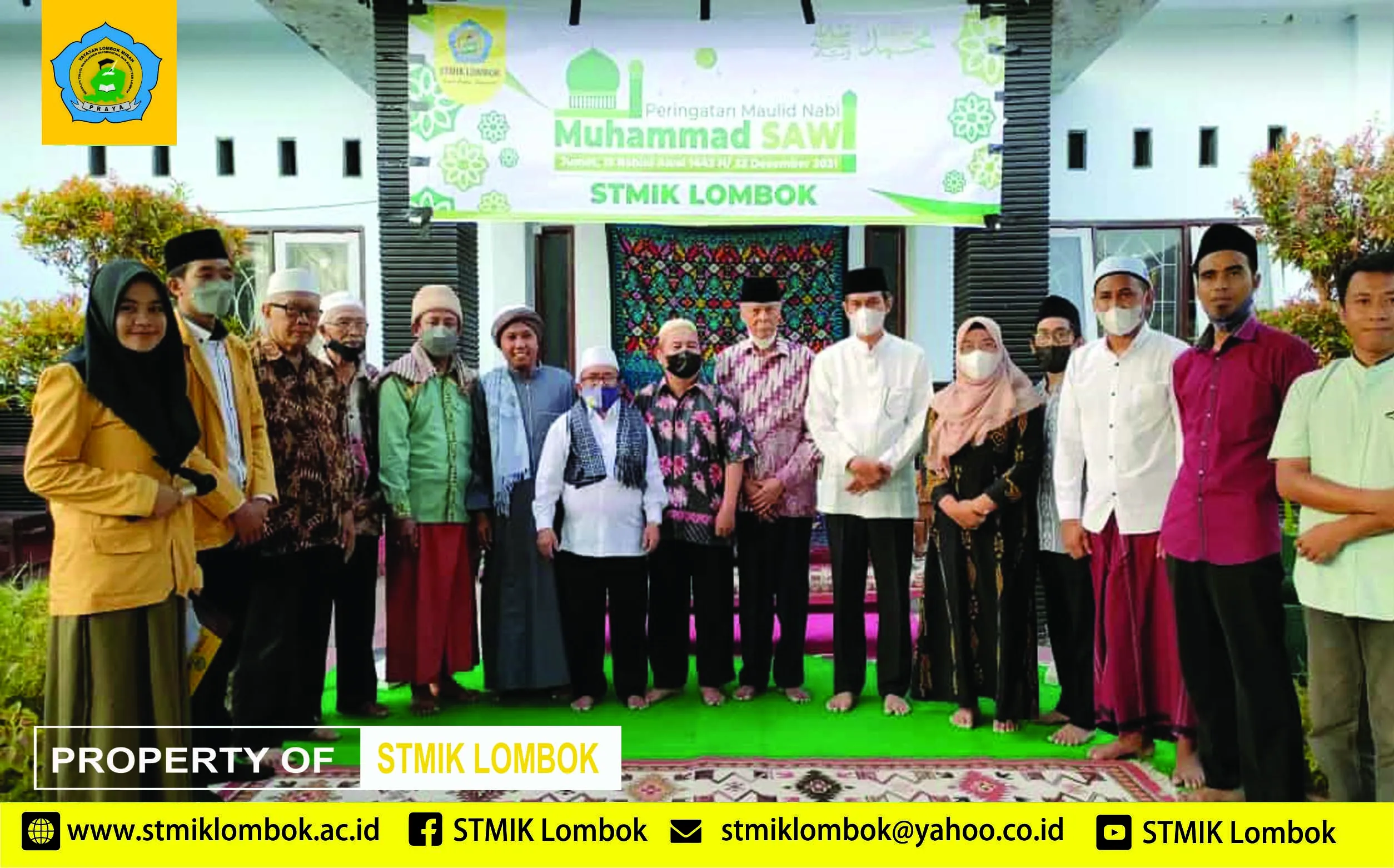 PERINGATAN MAULID NABI BESAR MUHAMMAD S.A.W 1443 H