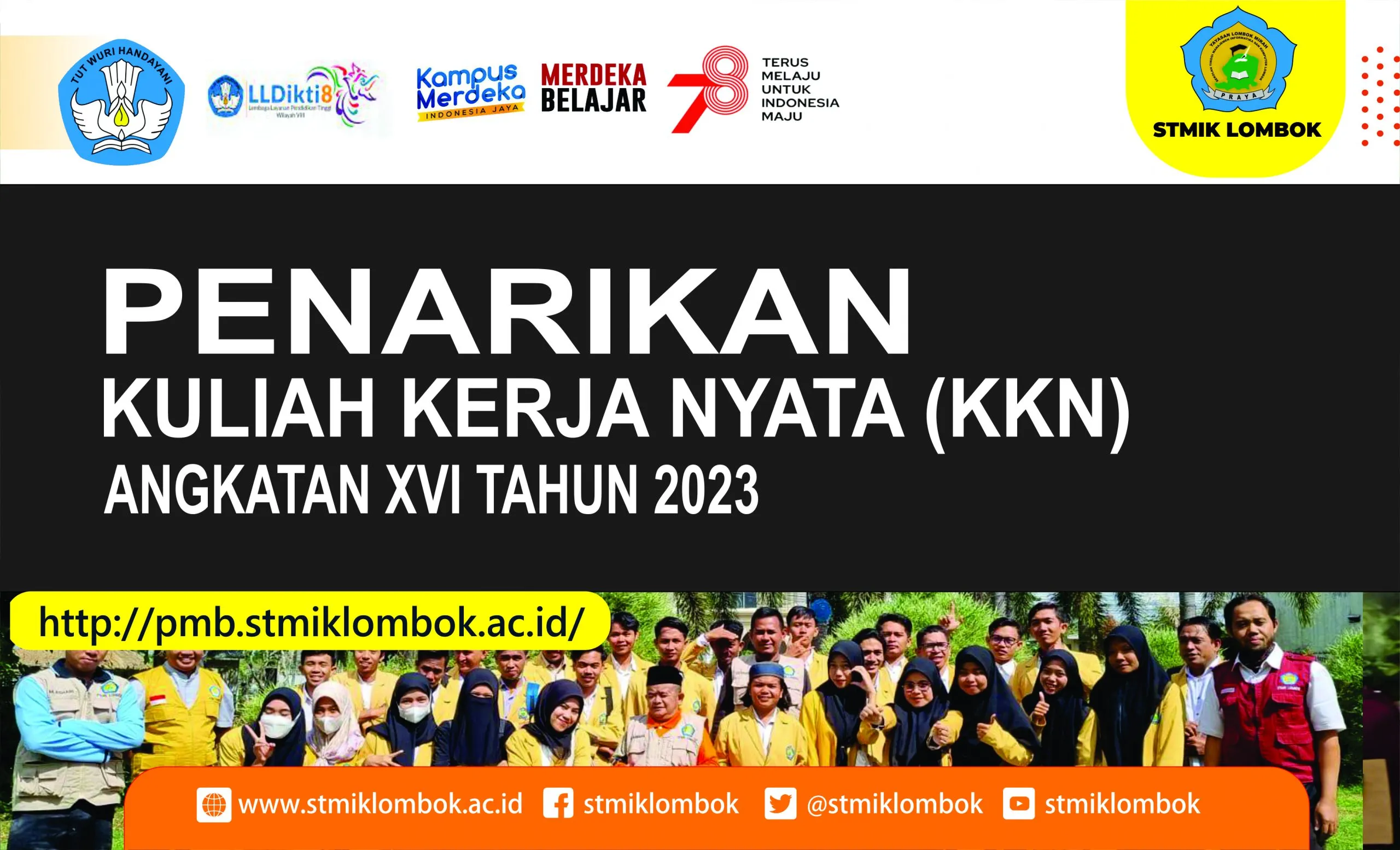 PENARIKAN KULIAH KERJA NYATA (KKN) ANGKATAN KE XVI TAHUN 2023