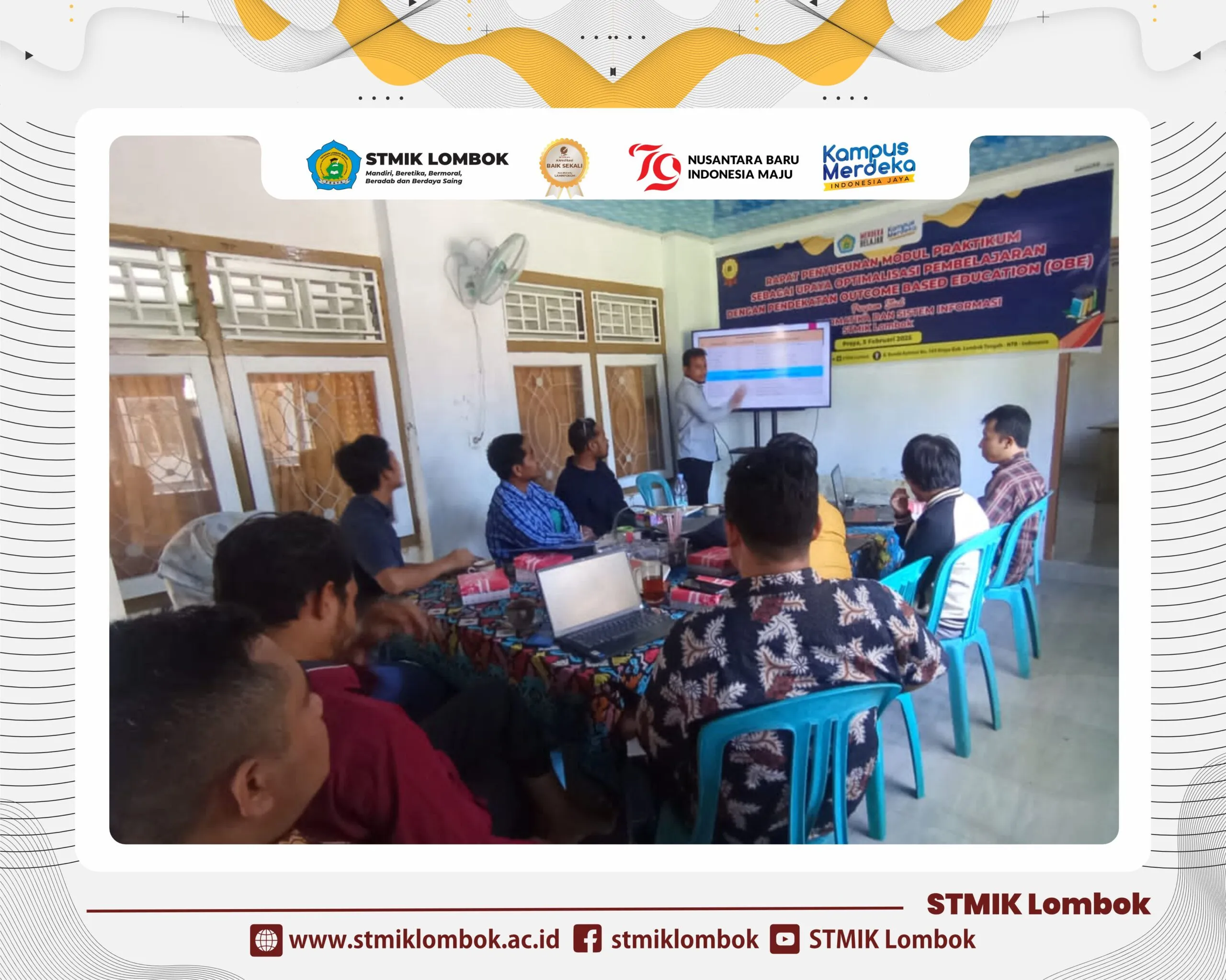 Rapat Penyusunan Modul Praktikum Sebagai Upaya Optimalisasi Pembelajaran Dengan Pendekatan Outcome Based Education (OBE)